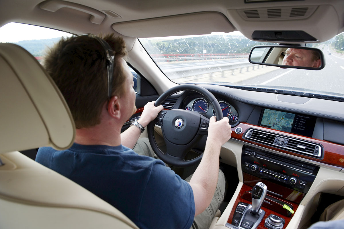 Alpina B7 interior