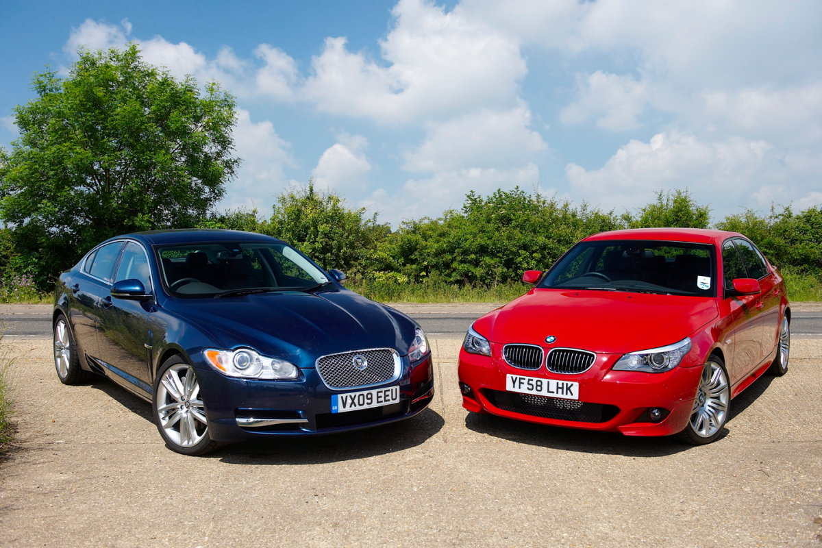 Jaguar XF DS vs BMW 535d