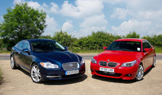 Jaguar XF DS vs BMW 535d