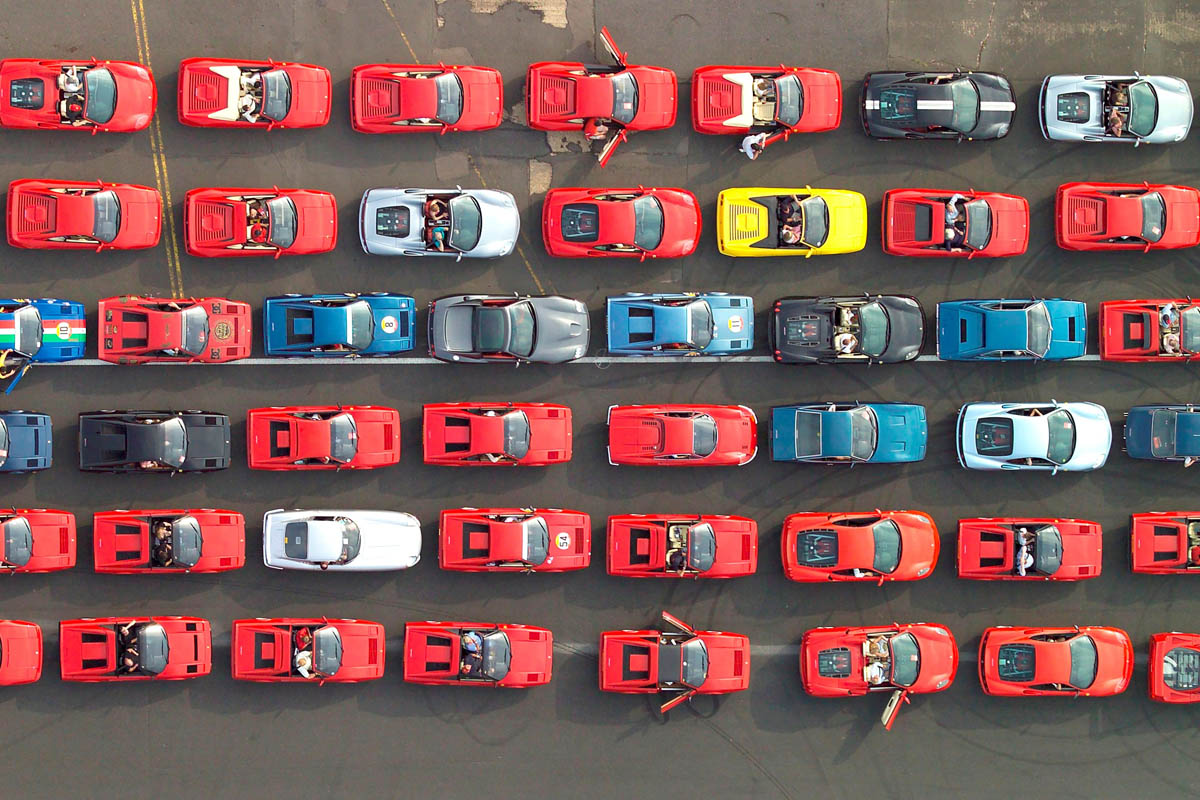 Ferraris aplenty!