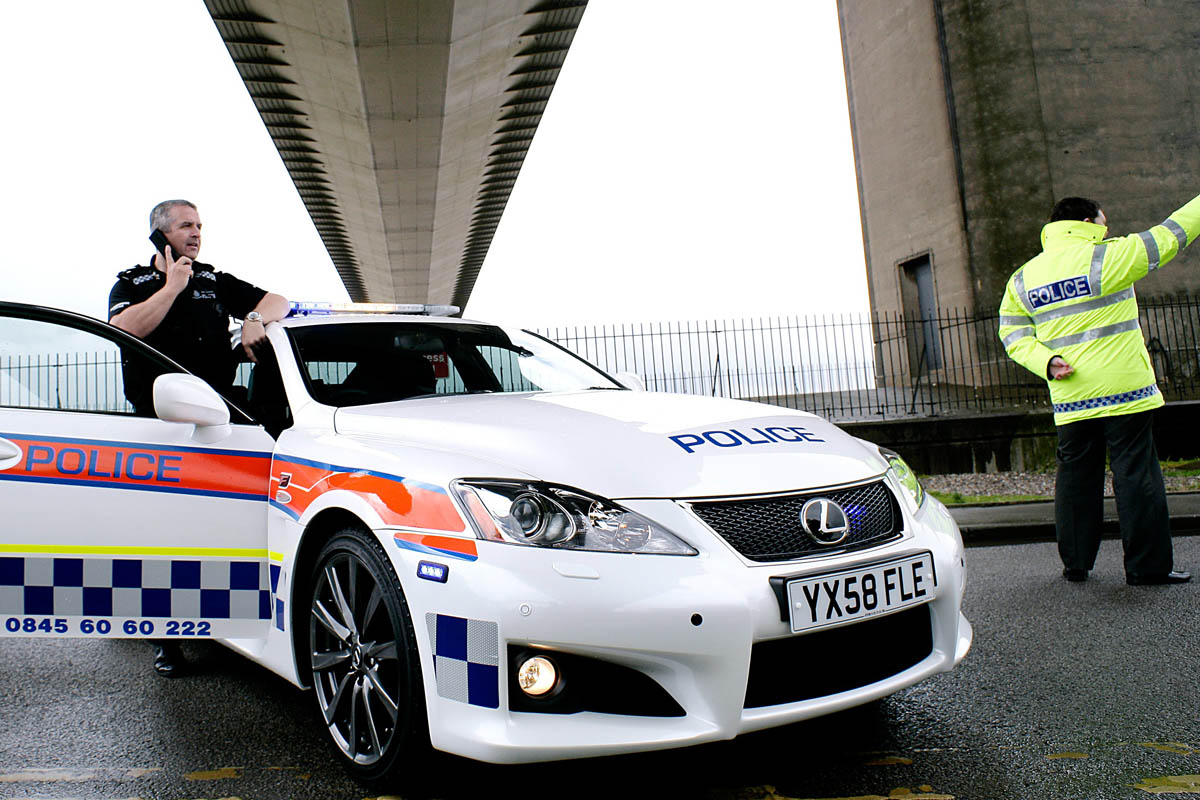Police Lexus IS-F
