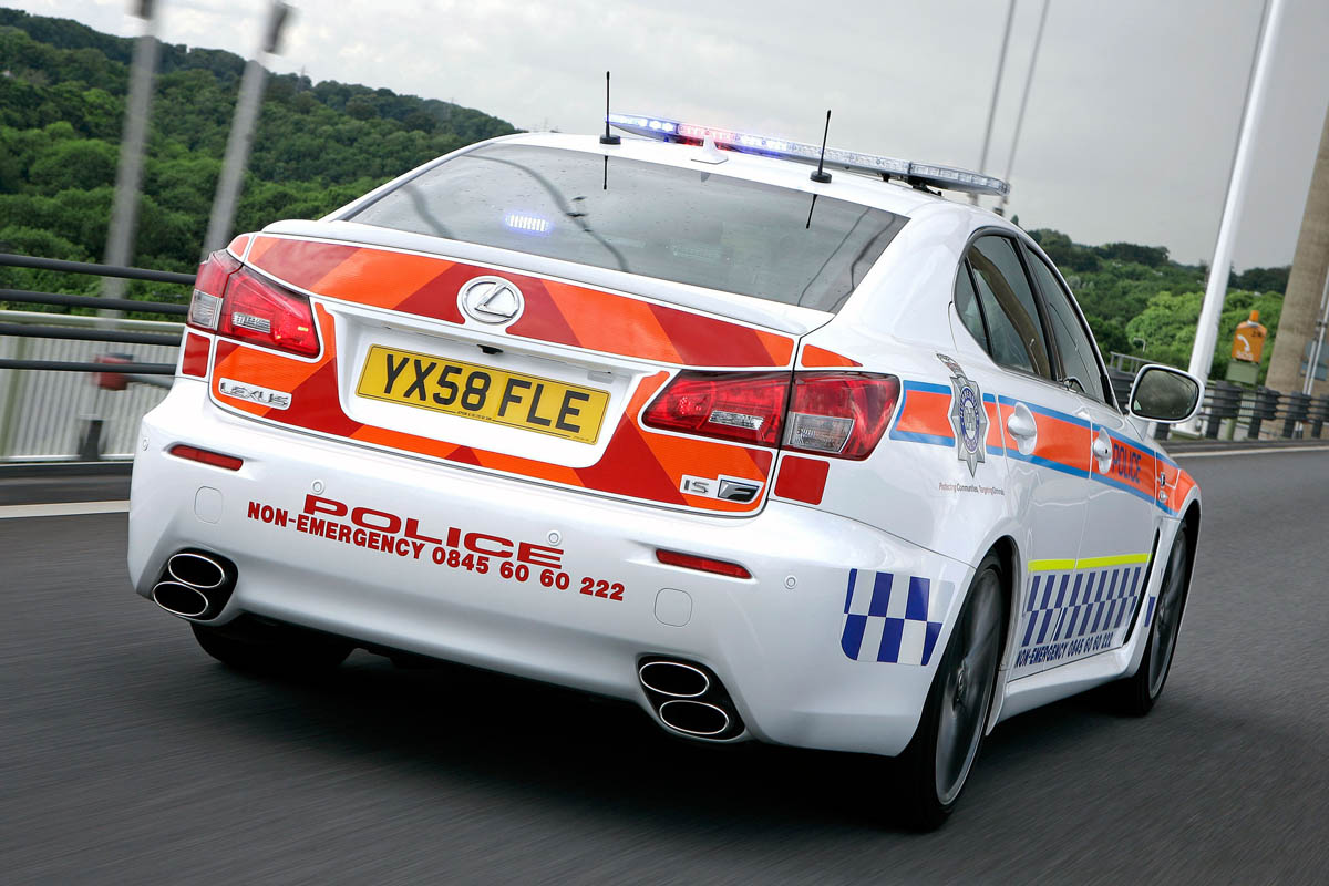 Police Lexus IS-F