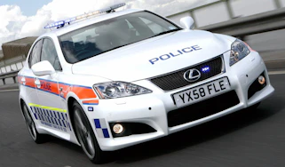 Police Lexus IS-F