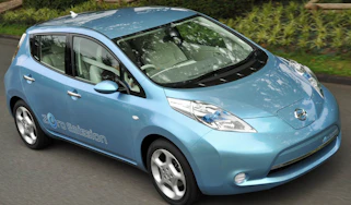 Nissan Leaf electric car