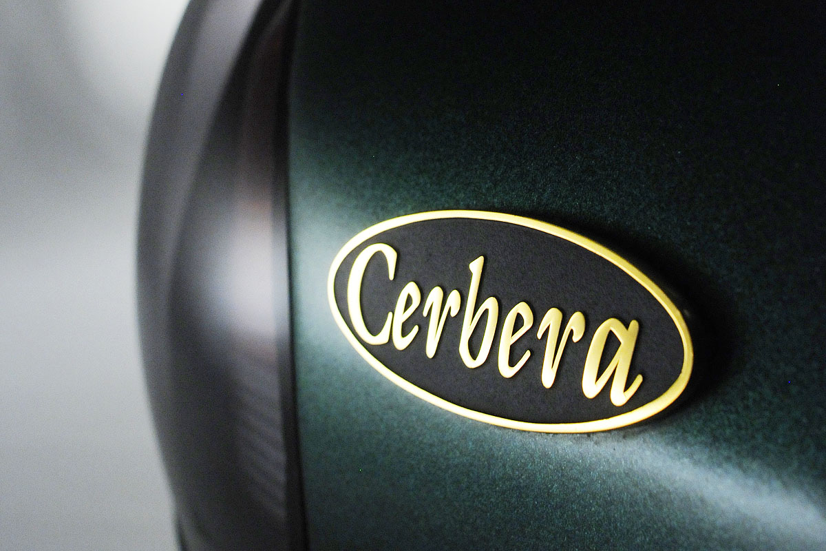 TVR Cerbera badge