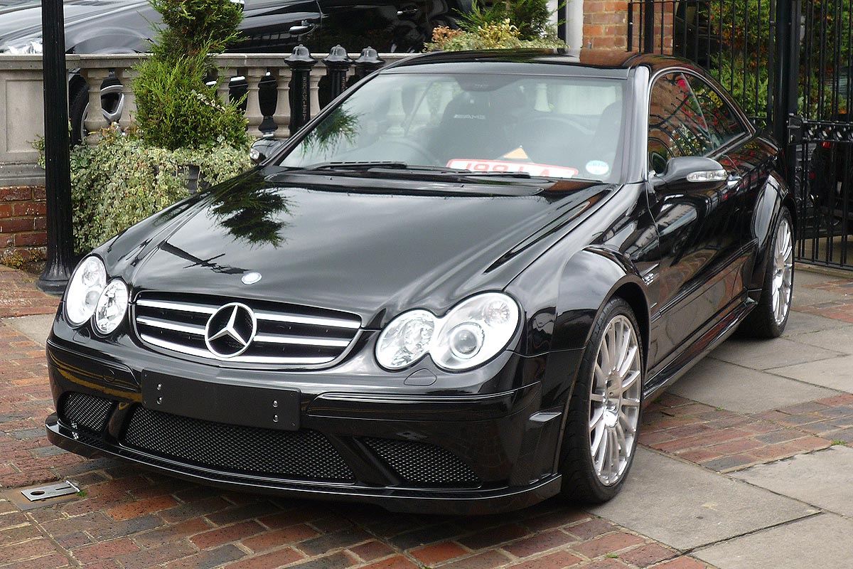 Mercedes CLK63 Black