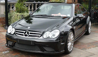 Mercedes CLK63 Black