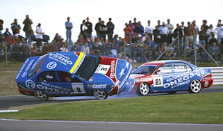 Silverstone 1993: Toyota teammates swap panels