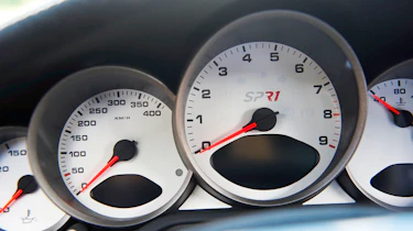 Sportec SPR1 M dashboard dials