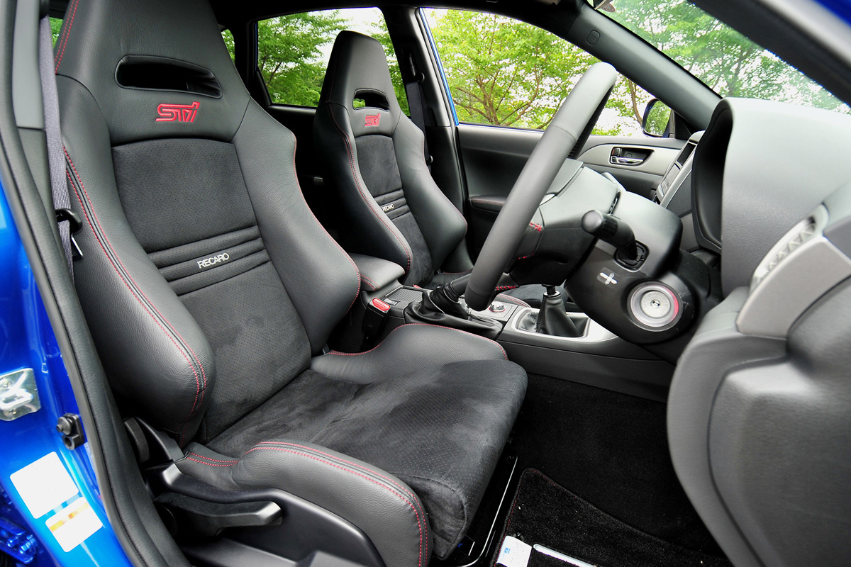 Subaru Impreza WRX STi Spec C interior