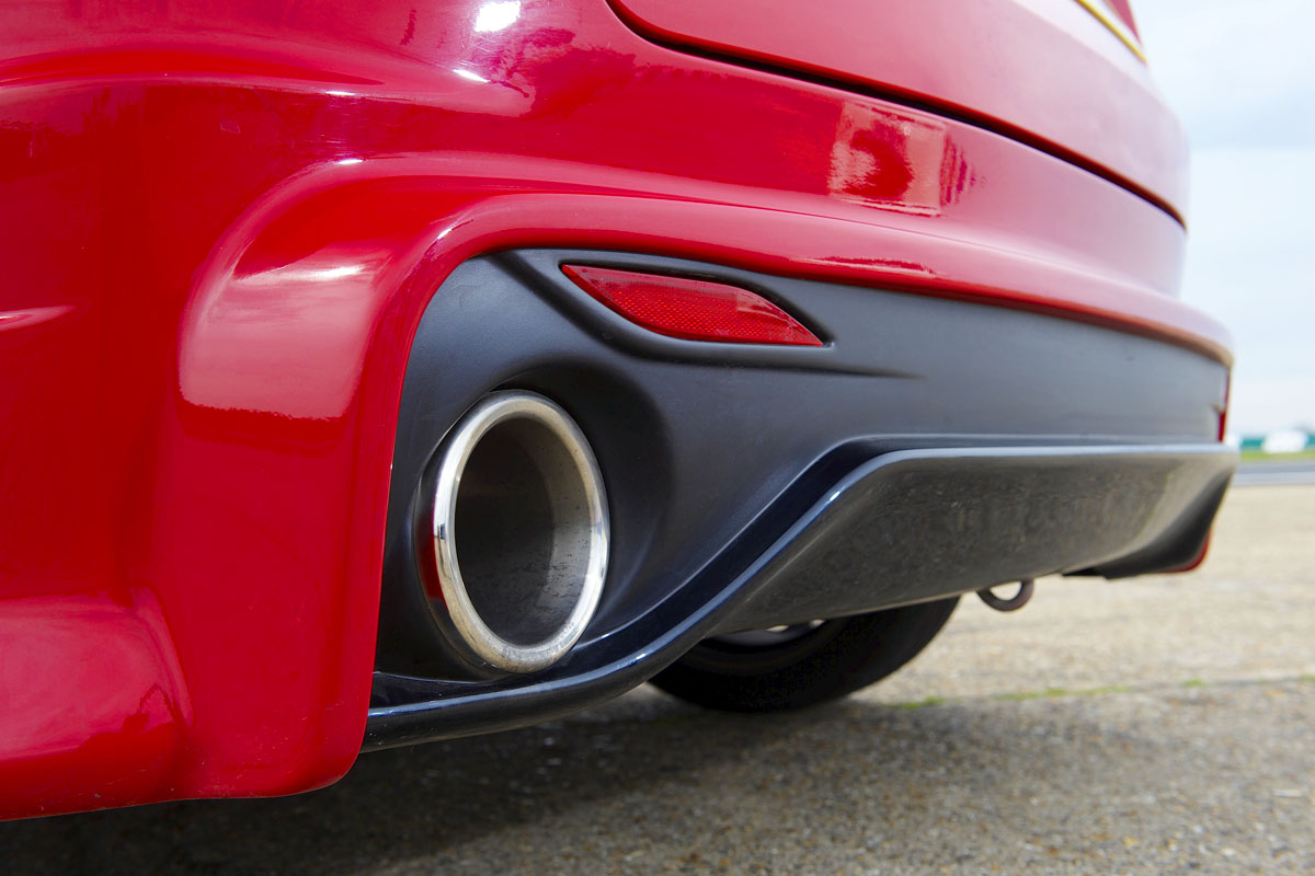 Mugen Civic Type R exhaust