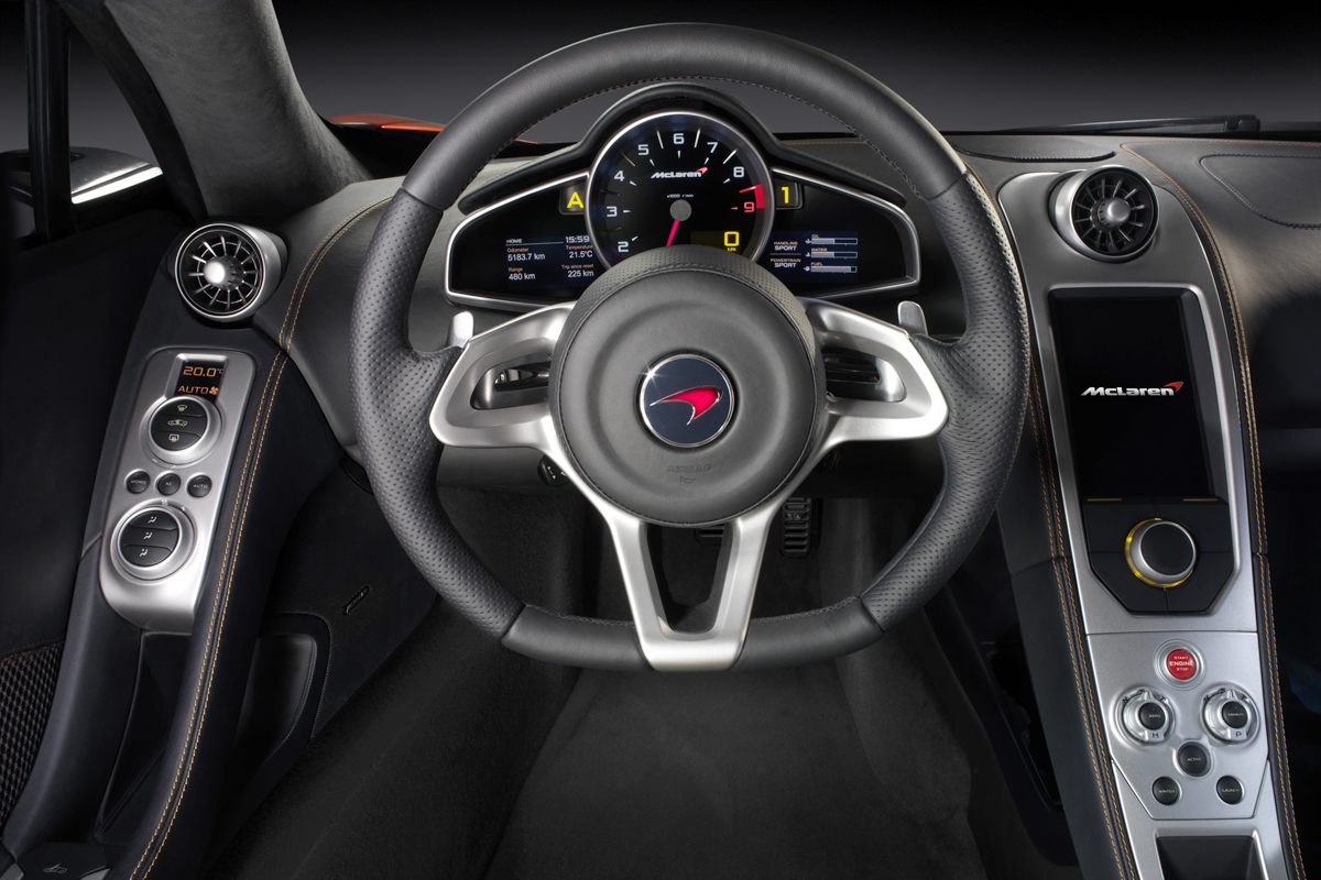 McLaren MP4-12C interior