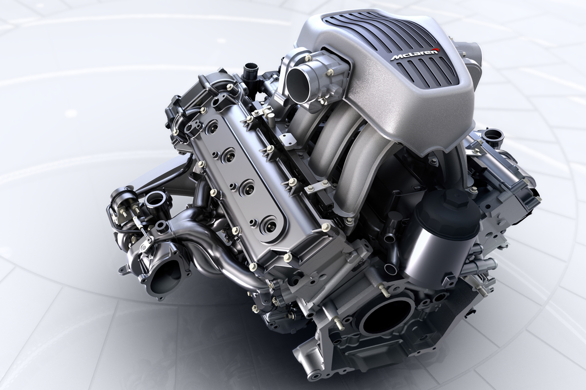 McLaren MP4-12C engine