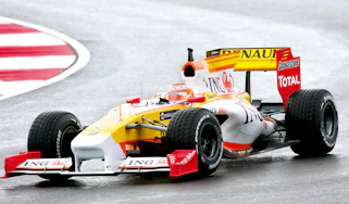 Renault Formula 1 racing car