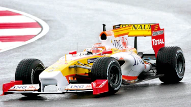 Renault Formula 1 racing car