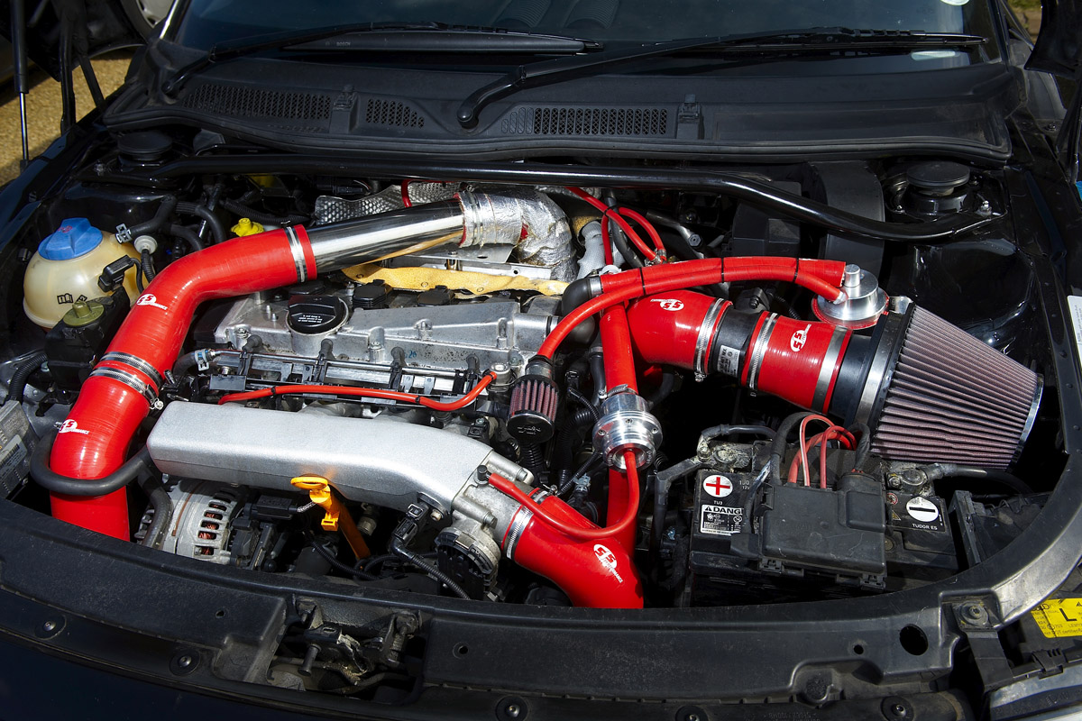 Audi TT tuned engine