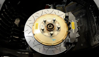 Lamborghini Super Trofeo brake disc and calliper