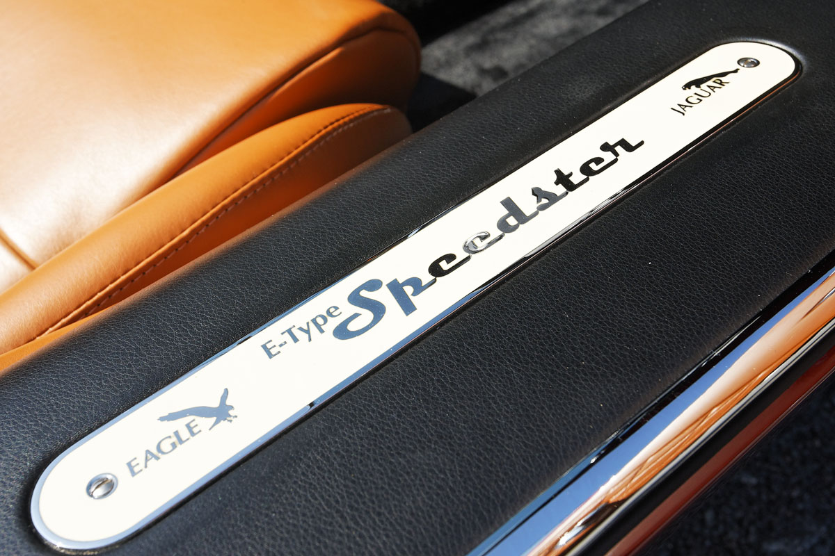 Eagle E-type Speedster sill plaque