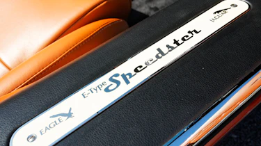 Eagle E-type Speedster sill plaque