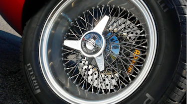 Eagle E-type Speedster wire wheel