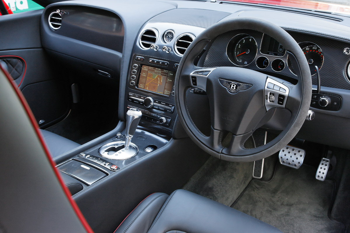 Bentley Continental Supersports daahboard