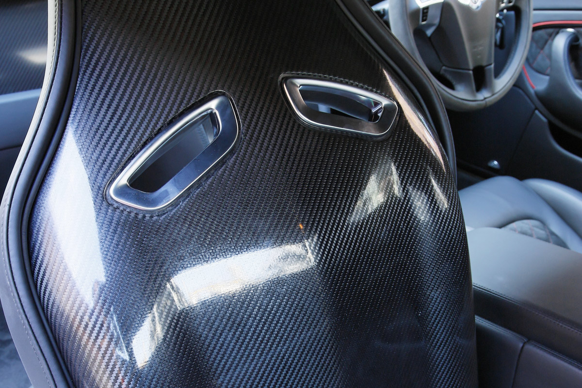 Bentley Continental Supersports seats