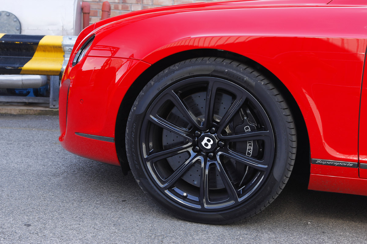 Bentley Continental Supersports wheel