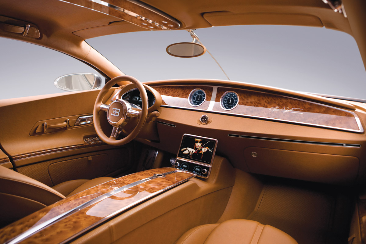 Bugatti 16C Galibier interior