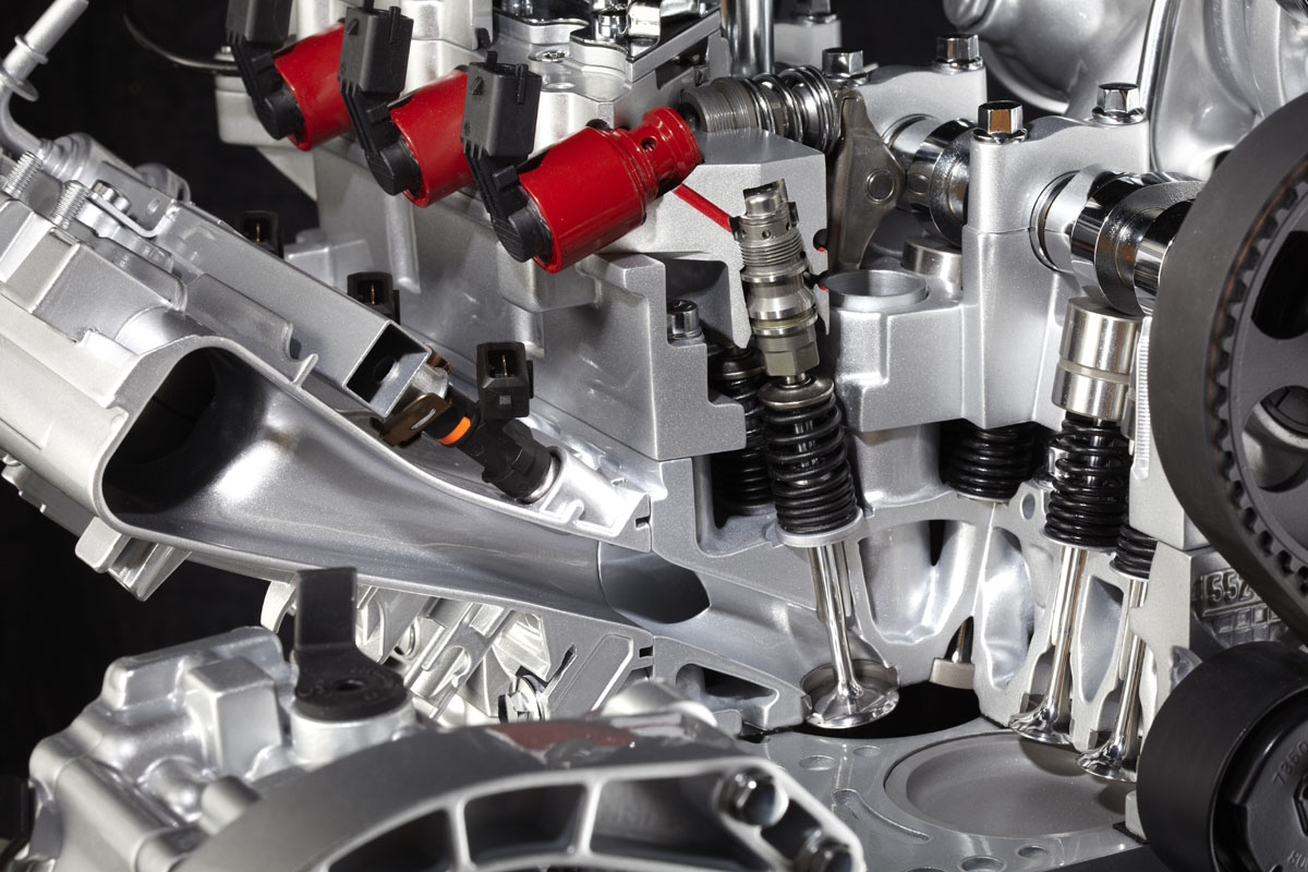 Alfa Romeo Mito MultiAir engine cutaway