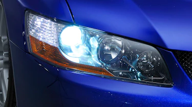 Mitsubishi Evo IX headlight