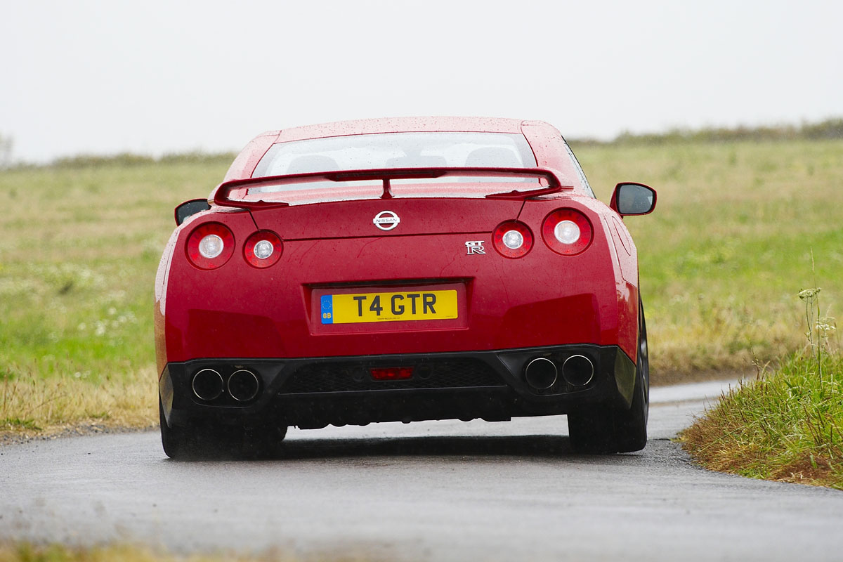 Nissan GT-R rear