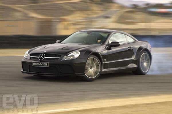 Mercedes SL65 Black
