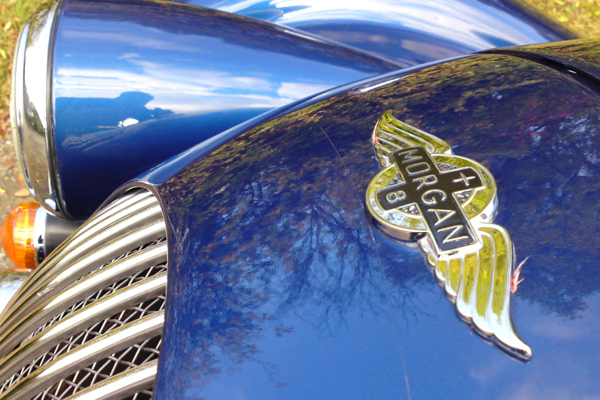 Morgan Plus 8 grille