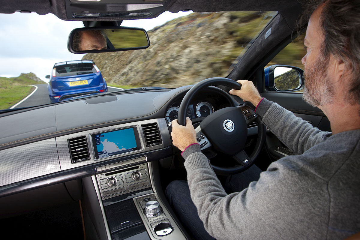 Jaguar XFR interior