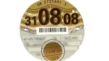 Licensing disc