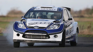 Ford Fiesta S2000 rally car