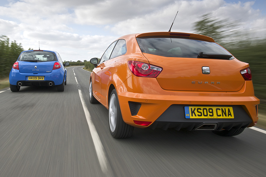 SEAT Ibiza Cupra V Renaultsport Clio 200 Cup