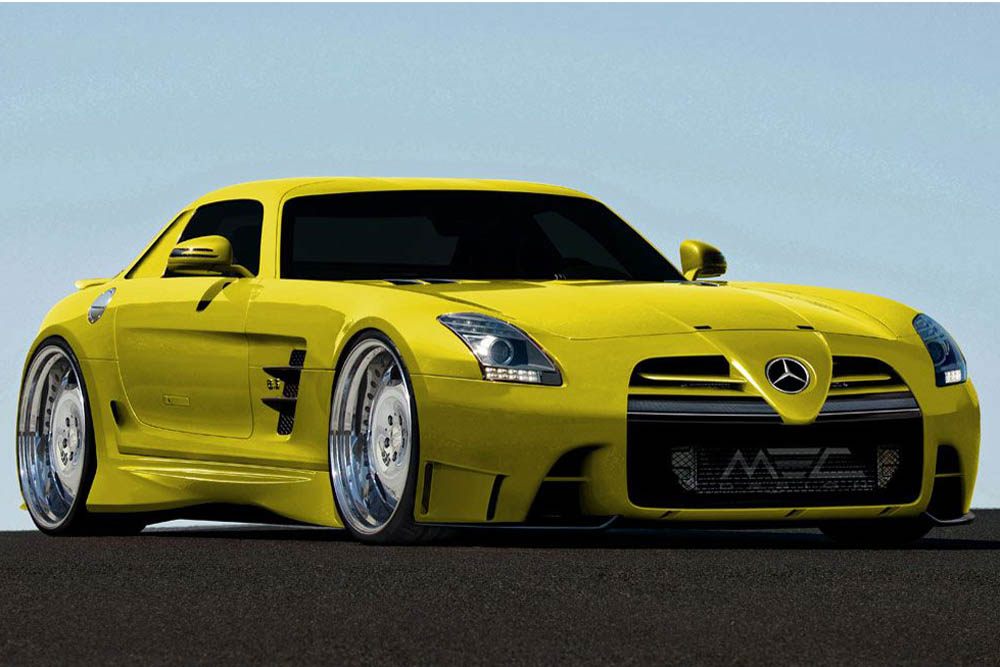 Mercedes SLS AMG supercar