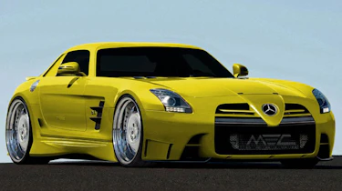 Mercedes SLS AMG supercar