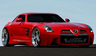 Mercedes SLS AMG supercar