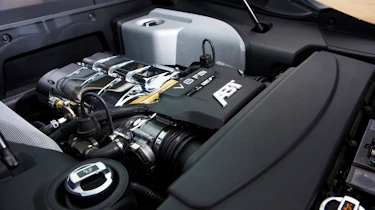 Audi R8-R supercharged engine