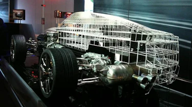 Lexus LFA cutaway