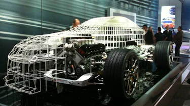 Lexus LFA cutaway