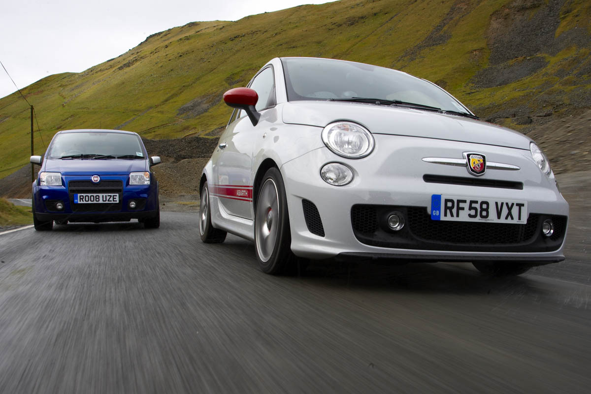 Panda v Abarth 500