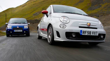 Panda v Abarth 500