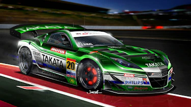 Honda NSX Super GT racing car