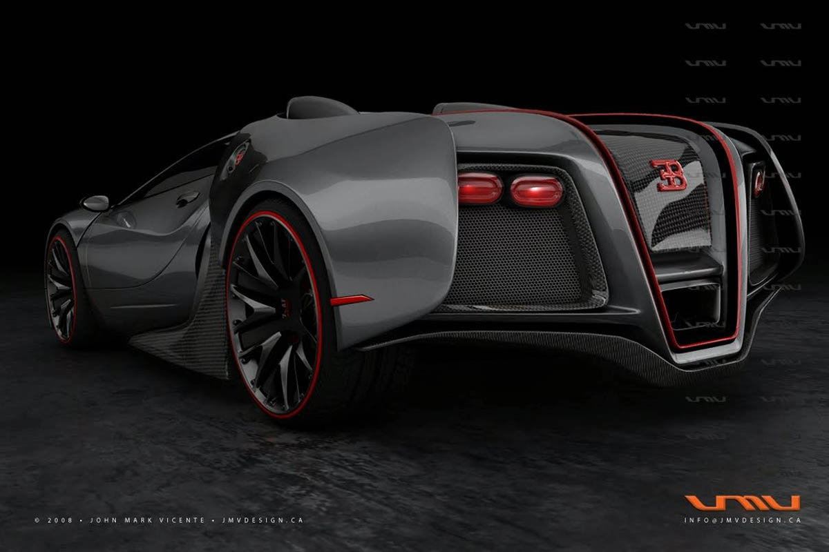 Bugatti Veyron supercar concept
