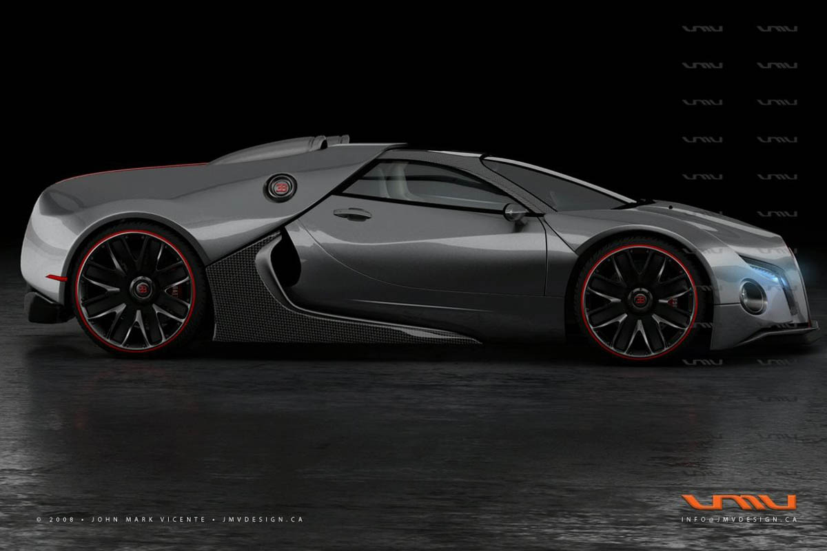 Bugatti Veyron supercar concept
