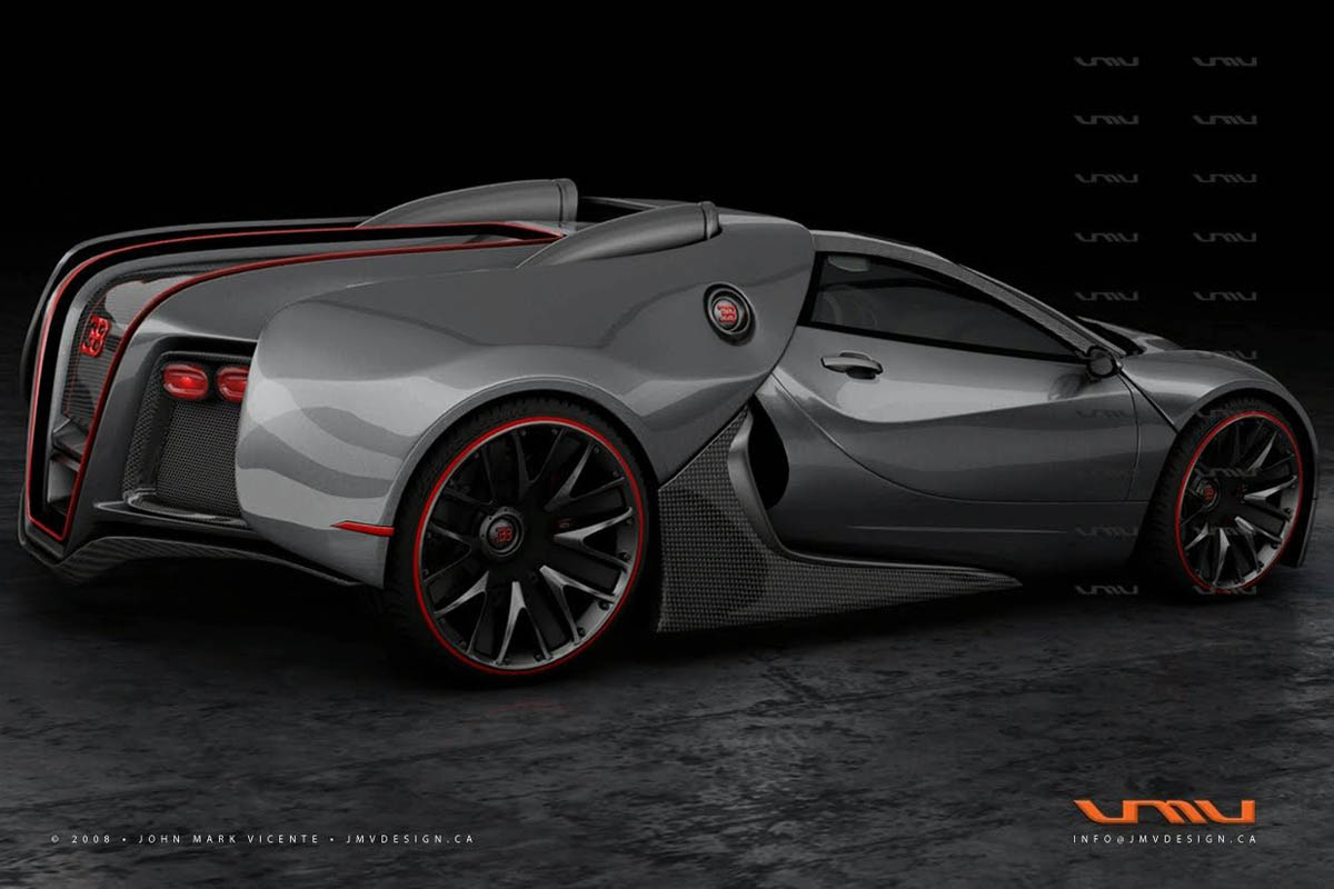 Bugatti Veyron supercar concept