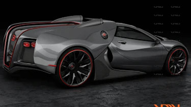 Bugatti Veyron supercar concept